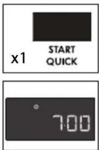 x1 START QUICK ° 700