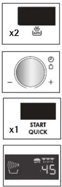 x2 - + x1 START QUICK 45
