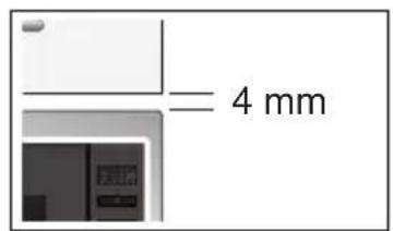 = 4 mm
