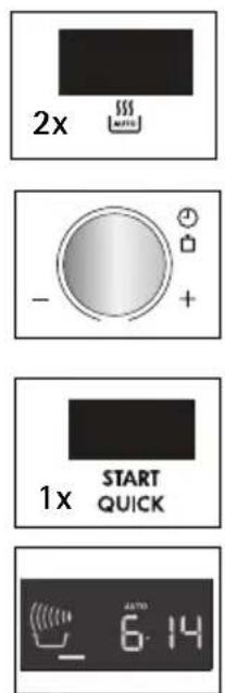 AEG MC2665E - Gebruik automatische kookprogramma &amp;automatische ontdooiprogramma - 1