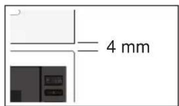 Si vous installez le four à micro-ondes en position A ou B: 3