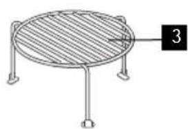 VUE D'ENSEMBLE DE L'APPAREIL Four micro-ondes et accessoires 5