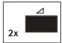 Aangeraden gebruik 1