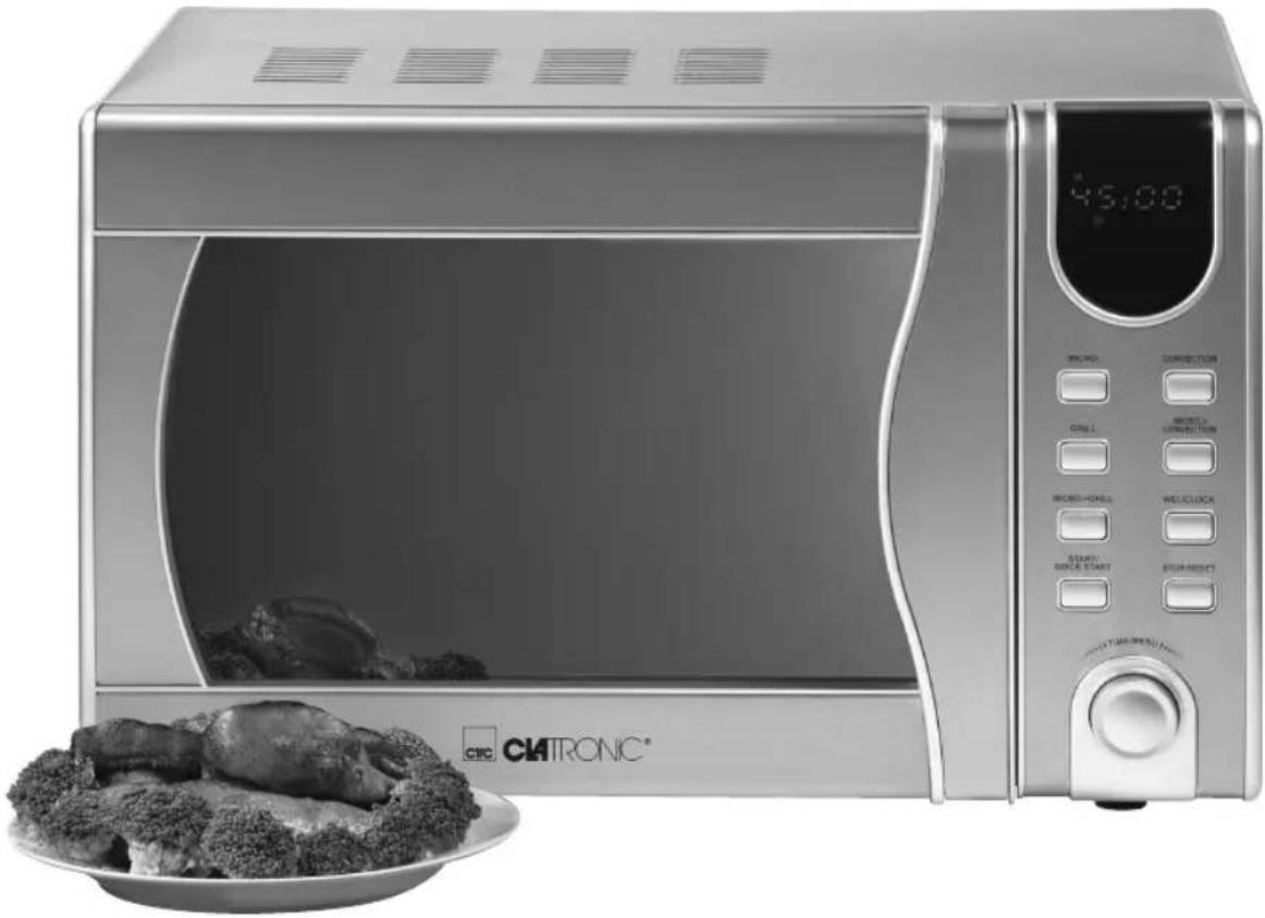 CLATRONIC MWG 757 H - Mikrowellengerät mit Grill und HeiBluft - 1