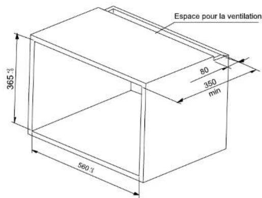 Galanz D70H20ETPM9RR02 - INSTALLATION DE L'APPAREIL - 2
