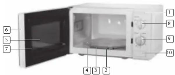 TRISTAR MW2706 - TEILEBEZEICHNUNG - 1