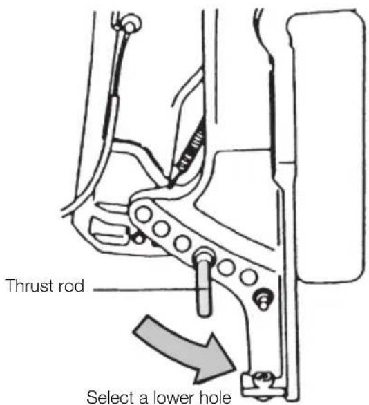 Tohatsu MWX50D2 EverRun - Improper trim angle (bow rises too high) - 2