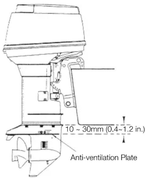 Tohatsu MWX50D2 EverRun - Transom Height - 1