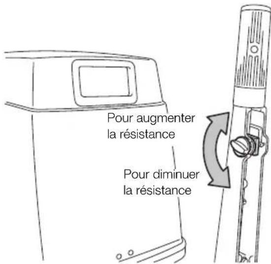 Tohatsu MWX50D2 EverRun - Réglage de la résistance de la poignée des gaz - 1