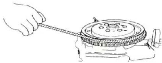 Tohatsu MWX50D2 EverRun - Manual Rope Start - - - in case of trouble with the Recoil Starter - 1