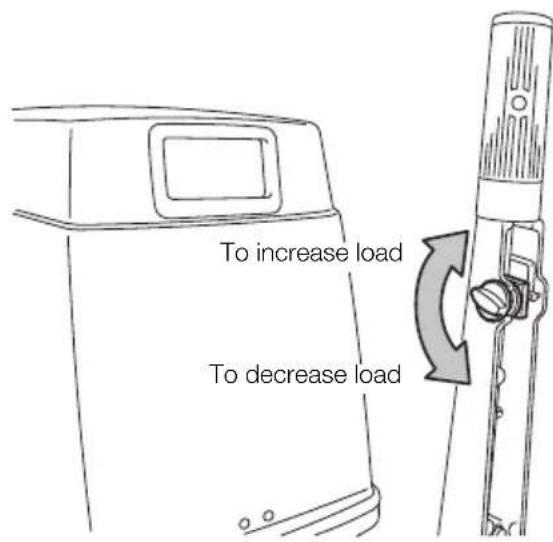 Tohatsu MWX50D2 EverRun - Throttle grip turning load adjustment - 1