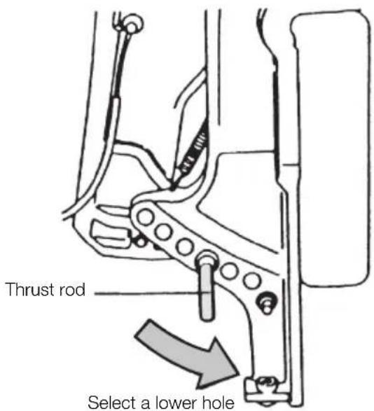Tohatsu MX50D2 EverRun - ■ Improper trim angle (bow rises too high) - 2