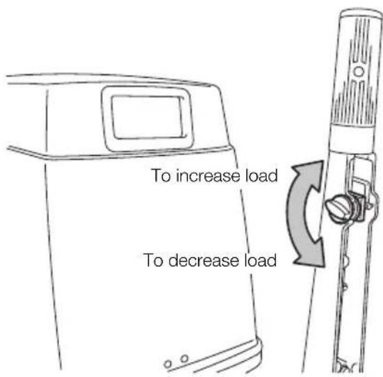 Tohatsu MX50D2 EverRun - Throttle grip turning load adjustment - 1