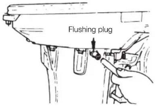 Tohatsu MX30H EverRun - ■ Use flushing plug. - 1