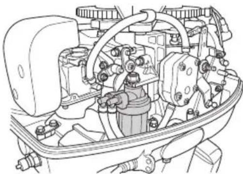 Tohatsu MX25H EverRun - Fuel filter (for engine) - 1