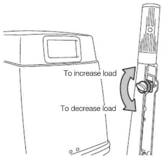 Tohatsu MX25H EverRun - Throttle grip turning load adjustment - 1