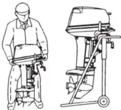 Tohatsu MX25H EverRun - Transport du moteur hors-bord - 1