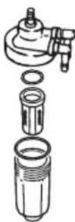 Tohatsu MX25H EverRun - Fuel filter (for fuel tank) - 1
