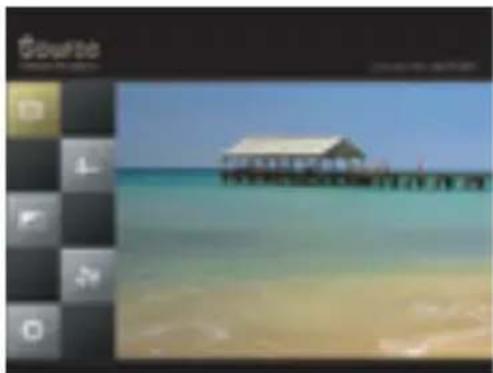 PHILIPS SPF3483 - Utiliser le menu principal - 1