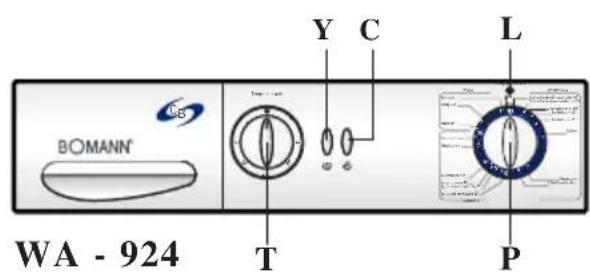 BOMANN WA 922 - 7- CONTROLS - 2