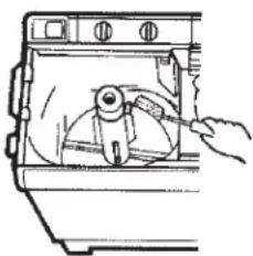 DANBY DTT100A1WDB - Limpieza del filtró de drenaje - 4