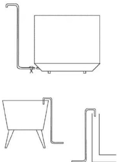 DANBY DTT100A1WDB - Installation du boyau d'écoulement - 2