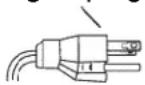 DANBY DTT100A1WDB - USE A 3 PRONGED PLUG - 1
