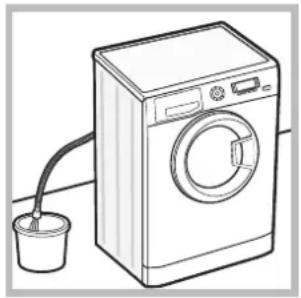 HOTPOINT WMD 863 - Opening the porthole door manually - 1