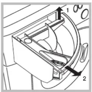 HOTPOINT WMD 863 - Жуғыш зат тартпасын тазалау - 1