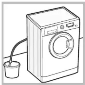 HOTPOINT WMD 863 - Manuelles Öffnen der Gerätetür - 1
