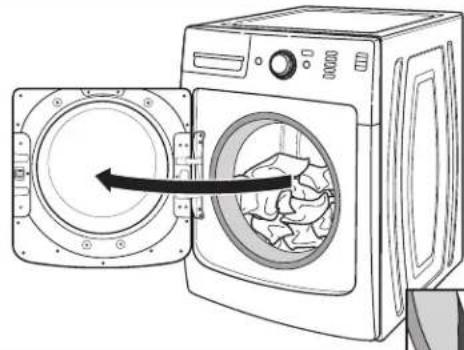 MAYTAG MHW3100DW Maxima - Retirer rapidement les vêtements une fois le programme terminé - 1