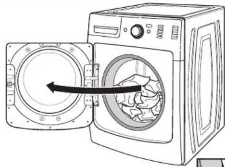 MAYTAG MHW4300DW Maxima - Retirer rapidement les vêtements une fois le programme terminé - 1