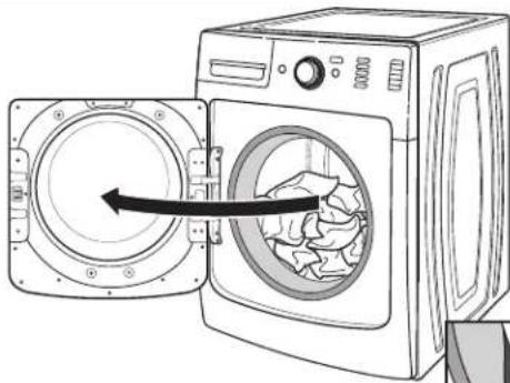 MAYTAG MHW8100DC Maxima - Remove garments promptly after cycle is finished - 1