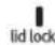 MAYTAG MVWB880BW Bravos XL - LID LOCK INDICATOR - 1