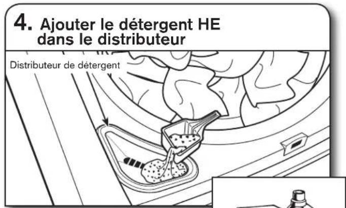 MAYTAG MVWB880BW Bravos XL - Ajouter des produits de lessive - 3