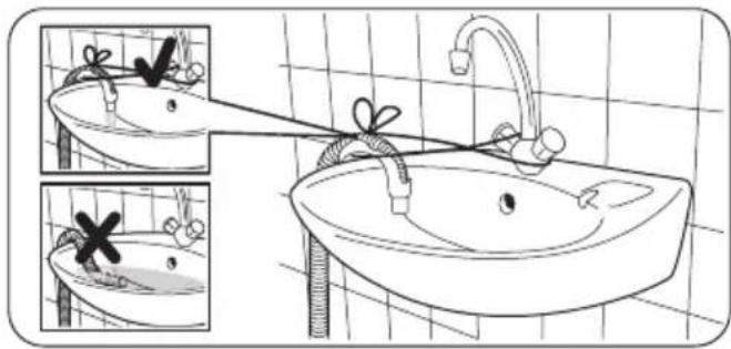 ZANUSSI ZWG 7160 AP - Vidange de l'eau - 2