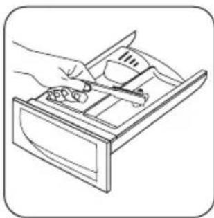 ZANUSSI ZWG 7160 AP - Nettoyage de la boite a produits - 3