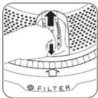 ZANUSSI ZWG 7160 AP - Het afvoerfilter schoonmaken - 2