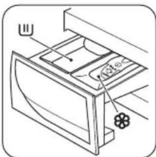 ZANUSSI ZWG 7160 AP - De wasmiddellade openen - 1