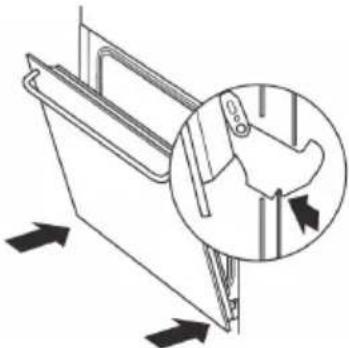 ETNA A3425FTRVS - Refitting the oven door - 1