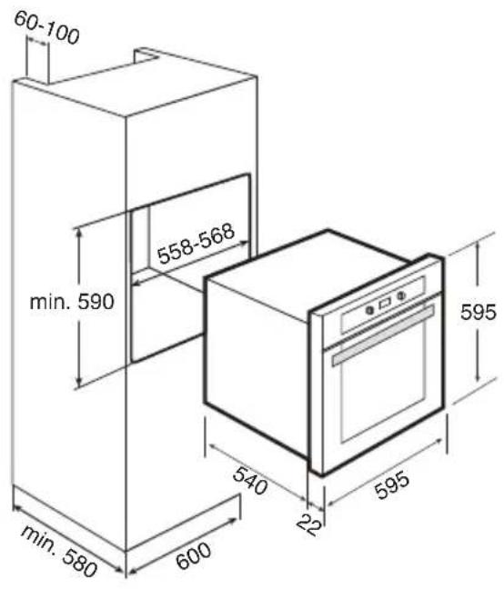 ETNA A3425FTRVS - Ovenfruit plaatsen - 2