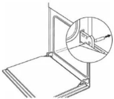 ETNA A3425FTRVS - Refitting the oven door - 2