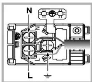 INDESIT FIMS531J K.A IX - Az elektromos kabel beszerelése - 2