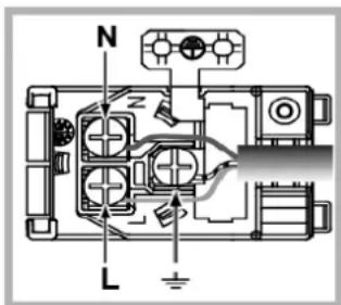 INDESIT FIMS531J K.A IX - Montagem do cabo de fornecimento - 2