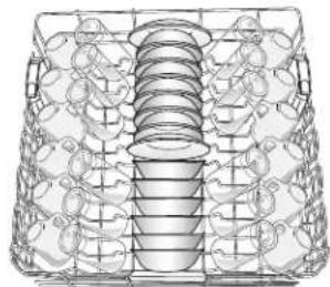 MAYTAG MDB7949SDH - Place loading pattern - 1