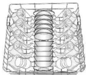 MAYTAG MDB8969SDH - Place loading pattern - 1