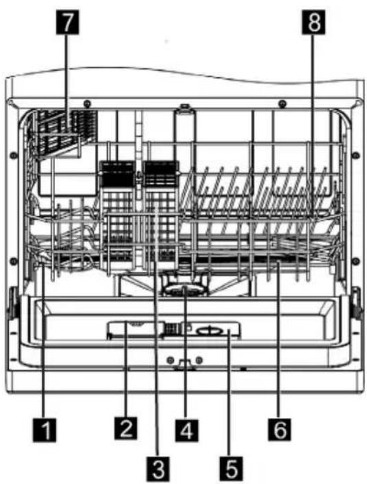 PRIMO VW1 - ONDERDELEN VAN DE VAATWASSER - 1