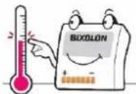 Bixolon SPPR210 - AVERTISSEMENT ET PRECAUTIONS CONCERNANT LES BATTERIES - 5