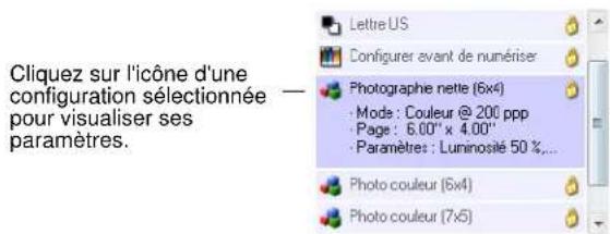 XEROX Documate 7600 - Selection de nouveaux paramètres pour un bouton - 3