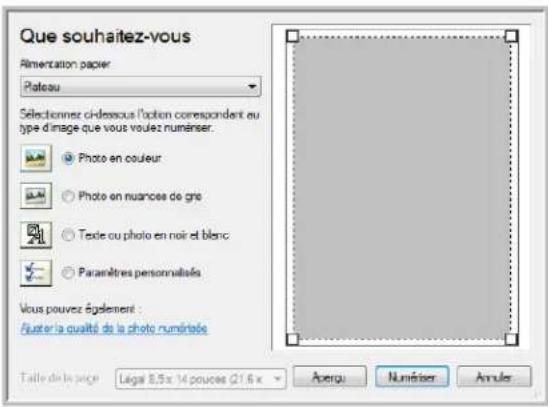 XEROX Documate 7600 - Pour numériser en utilisant WIA à partir de Microsoft Paint : - 2